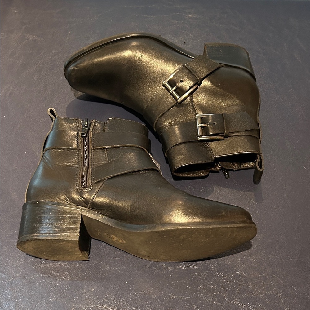 Barneys New York Black Ankle Boots.  like new Euro 37